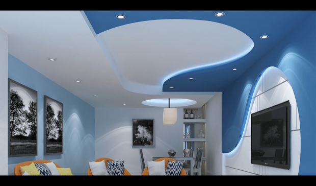 30 BEST Modern Gypsum Ceiling Designs for Living room | HPD Consult