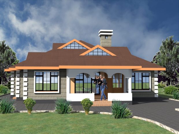 4 Bedroom Bungalow Floor Plans