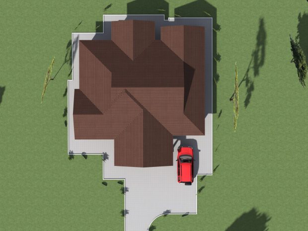 3 Bedroom Design 1240 B - Image 2