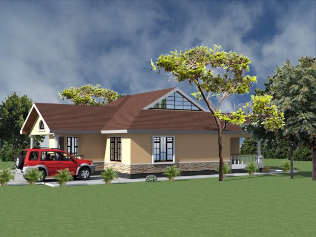 3 Bedroom Design 1240 B - Image 4