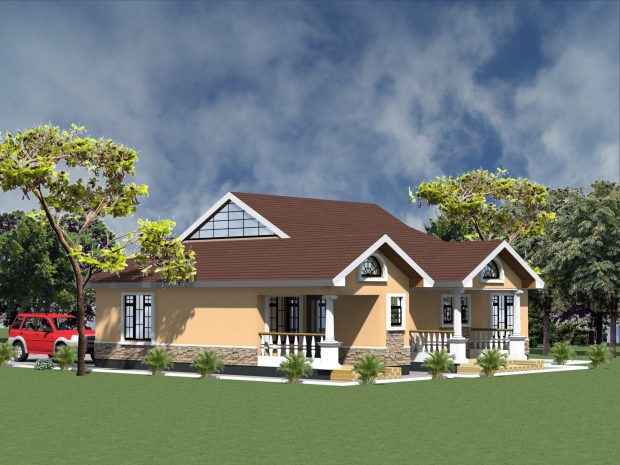 3 Bedroom Design 1240 B - Image 5