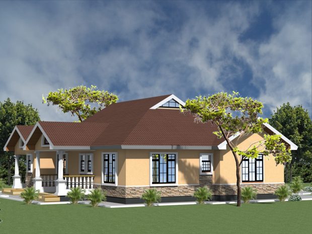 3 Bedroom Design 1240 B - Image 6