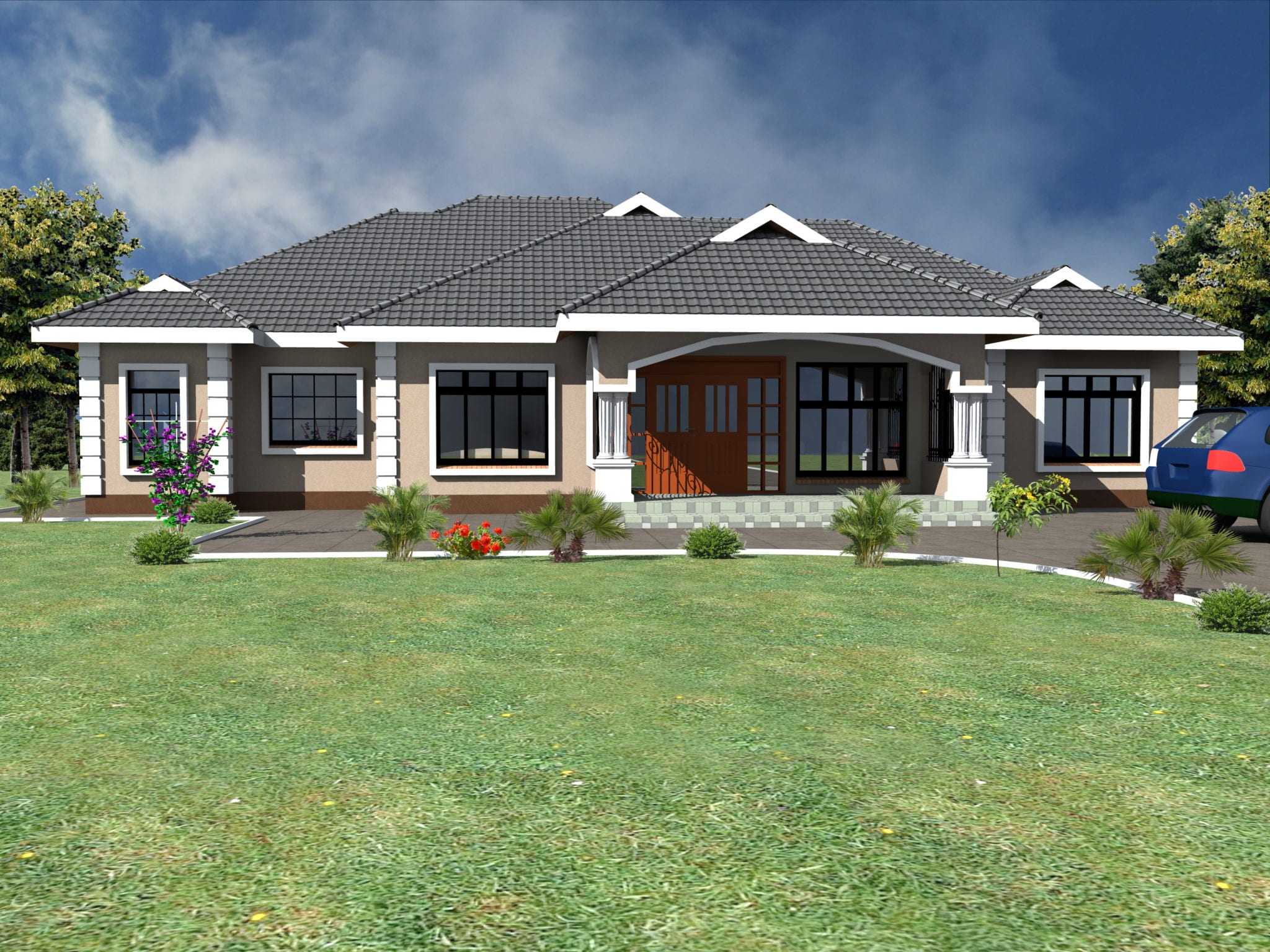Latest 4 Bedroom House Plans Designs | HPD Consult