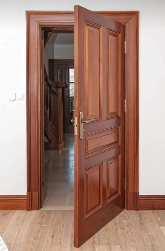 Door Designs 17+ Wooden Mahogany & Flush Door Designs