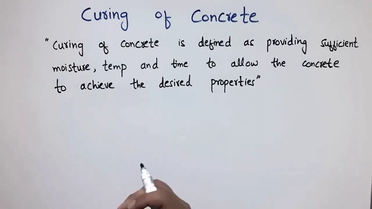 Does Rain Affect Concrete Curing? | Concrete Curing Process. – HPD TEAM