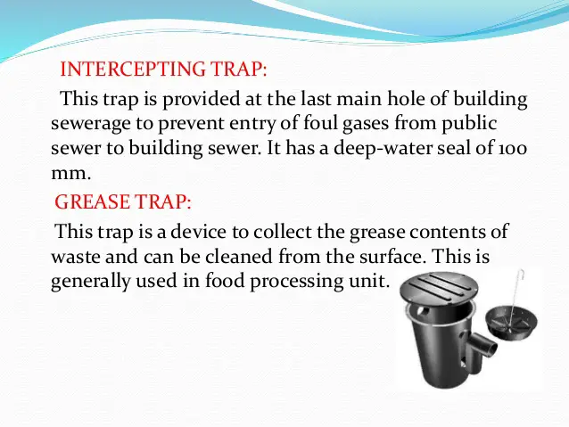 Types of Traps in Plumbing