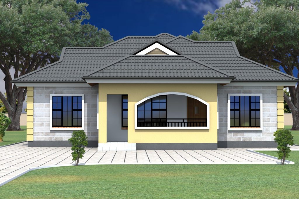 Low Budget Modern 3 Bedroom House Design