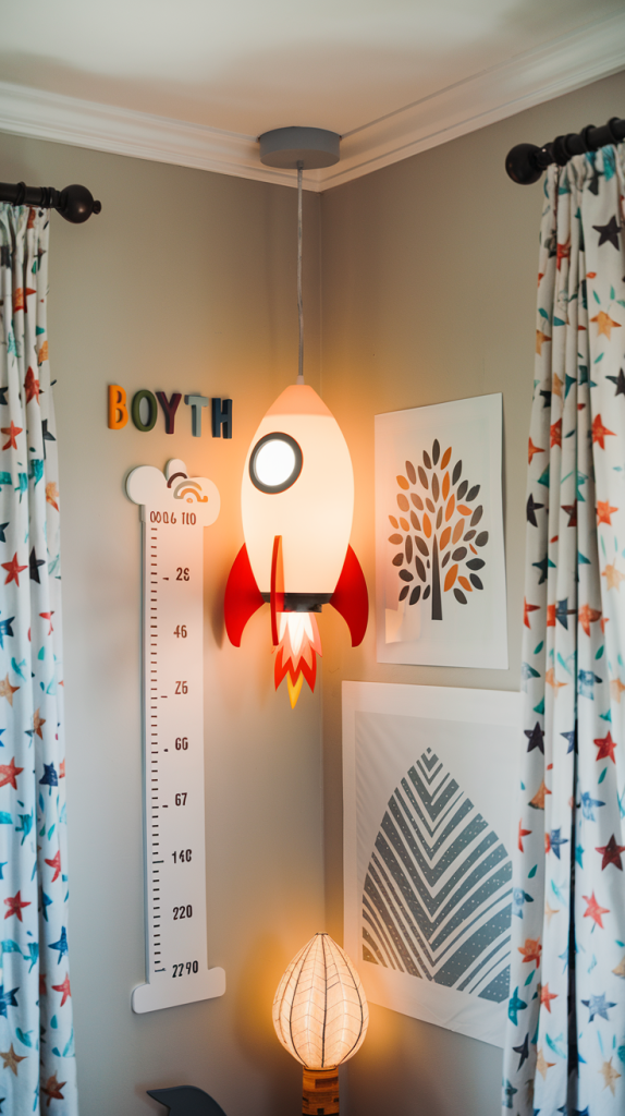 41 Toddler Boy Bedroom Ideas That Are Fun And Practical Updated 2025 A Photo Of A Toddler Boy S Bedroom With A Growth C B5H5W2dWS0aKyFwCyt535w 5MH54x ZSz PBKBl5uyS1w 574x1024