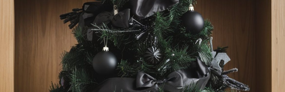 45 Chic Black Christmas Tree Decoration Ideas for a Bold Holiday Look