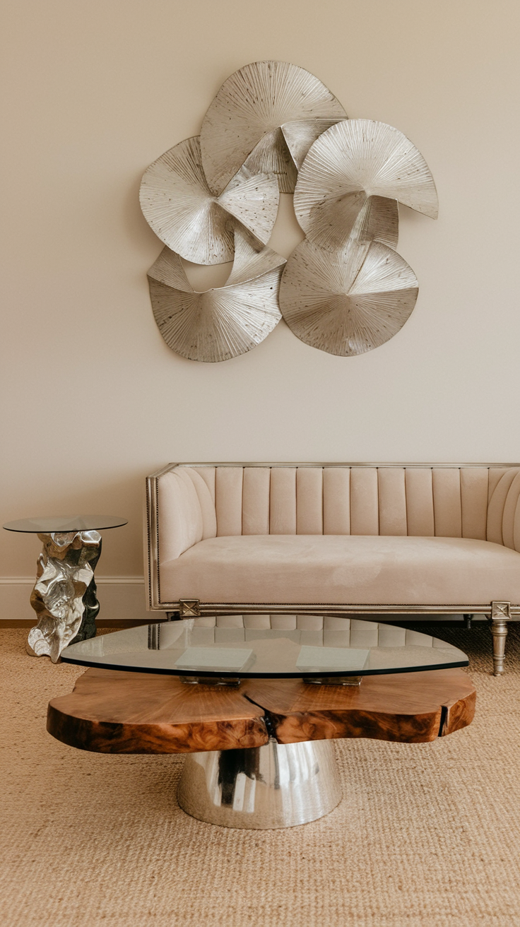 Curated visual reference: Picture Idea: 19 Statement Silver Metal Decor Ideas For Reflective Elegance Updated