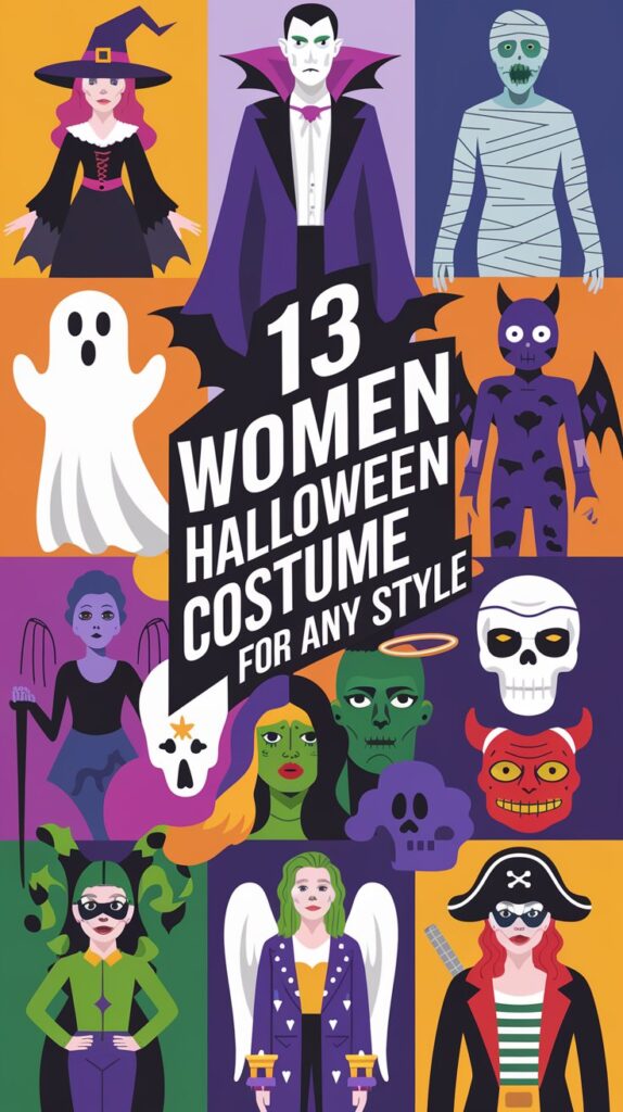 13 Women Halloween Costume Ideas for Any Style 1