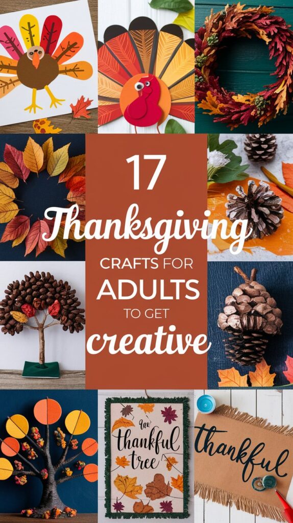 17 Thanksgiving Crafts For Adults to Get Creative 1