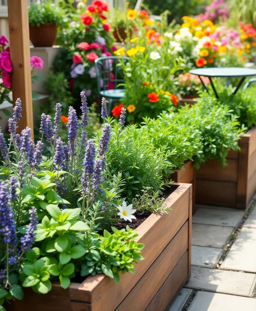 21 Inspiring Garden Zen Ideas for a Peaceful Retreat (Transform Your Backyard into a Sanctuary!) 12 21 Inspiring Garden Zen Ideas for a Peaceful Retreat - 9. Aromatic Herb Gardens