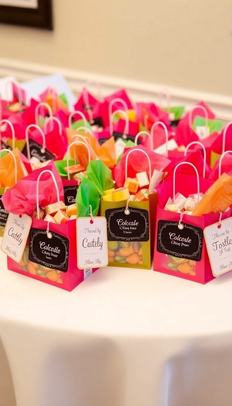 21 Brilliant DIY Birthday Decorations That Will Wow Your Guests 18 21 Brilliant DIY Birthday Decorations That Will Wow Your Guests (You Won't Believe #10!) - 15. Personalized Goodie Bags