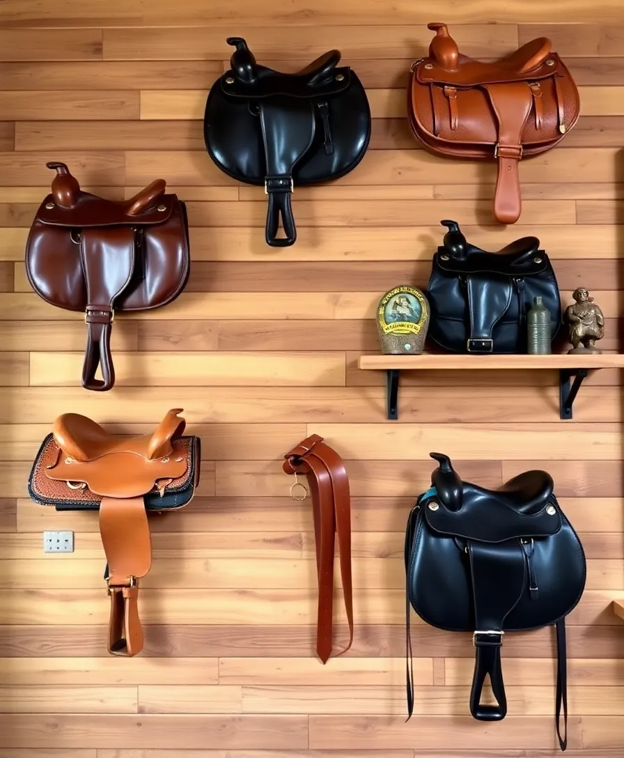 21 Vintage Western Decor Ideas That'll Make You Feel Like a True Cowboy! 5 21 Vintage Western Decor Ideas That'll Make You Feel Like a True Cowboy! - 2. Vintage Saddle Decor