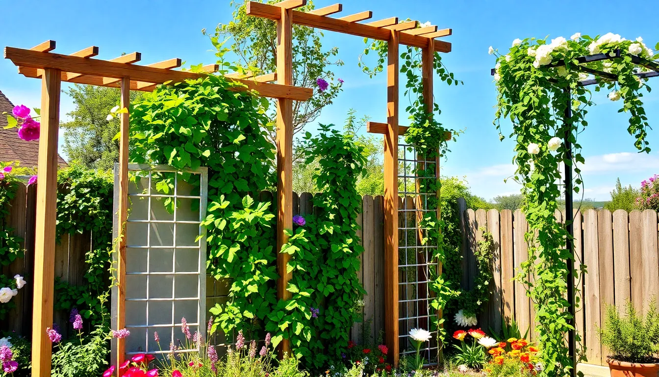 21 Stunning Garden Trellis Ideas For Wall Climbing Vines That Will Transform Your Space! 1 21 Stunning Garden Trellis Ideas For Wall Climbing Vines That Will Transform Your Space!