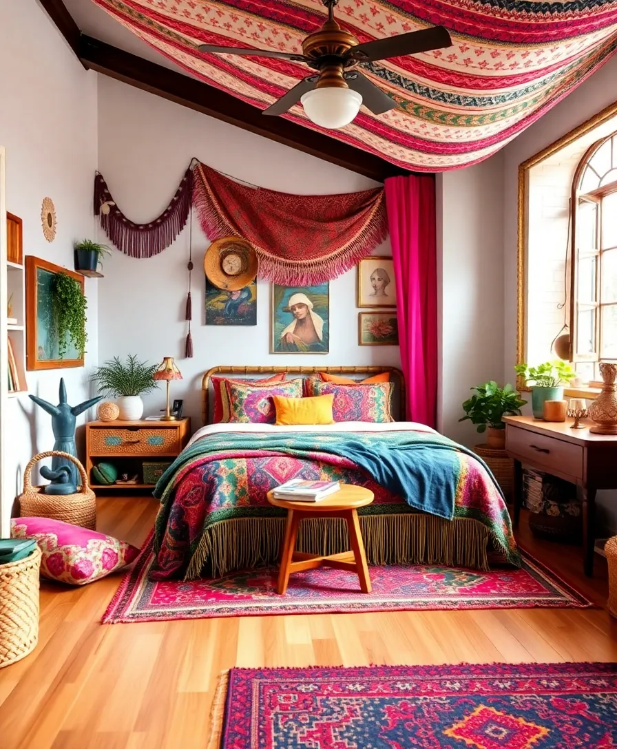 21 Eclectic Boho Bedroom Ideas That'll Make You Want to Redecorate Right Now! 24 21 Eclectic Boho Bedroom Ideas That'll Make You Want to Redecorate Right Now! - 21. Embrace the Eclectic