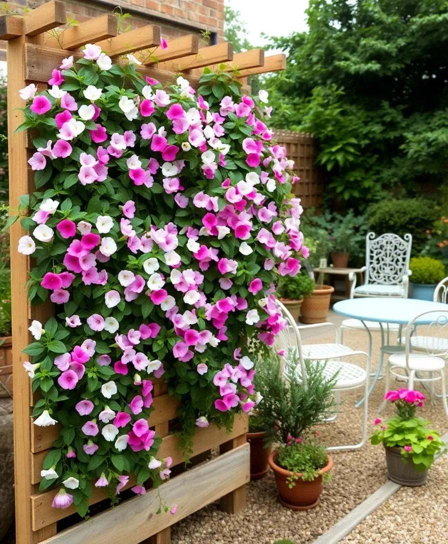 21 Stunning Garden Trellis Ideas For Wall Climbing Vines That Will Transform Your Space! 6 21 Stunning Garden Trellis Ideas For Wall Climbing Vines That Will Transform Your Space! - 3. Rustic Pallet Trellis