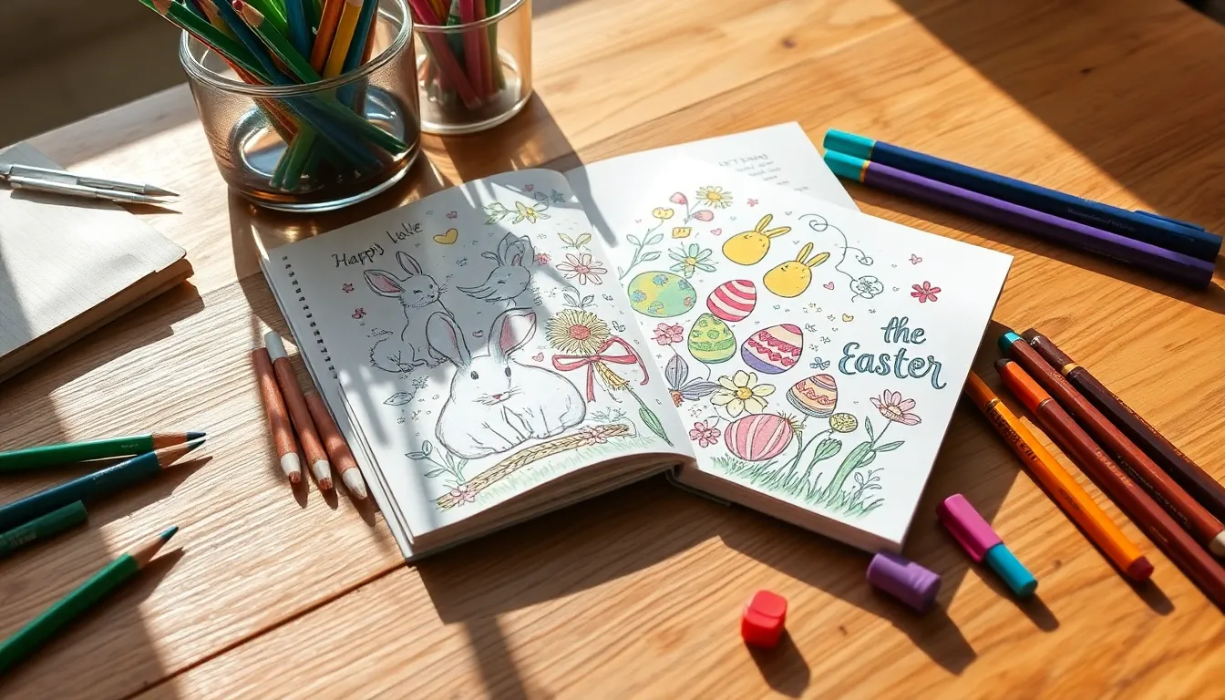 21 Easter Doodle Ideas for Your Sketchbook That Will Blow Your Mind! 1 21 Easter Doodle Ideas for Your Sketchbook That Will Blow Your Mind!