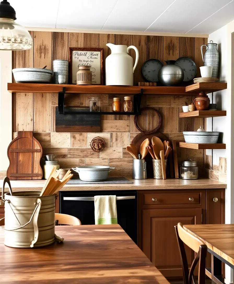 21 Vintage Western Decor Ideas That'll Make You Feel Like a True Cowboy! 24 21 Vintage Western Decor Ideas That'll Make You Feel Like a True Cowboy! - 21. Rustic Farmhouse Accents