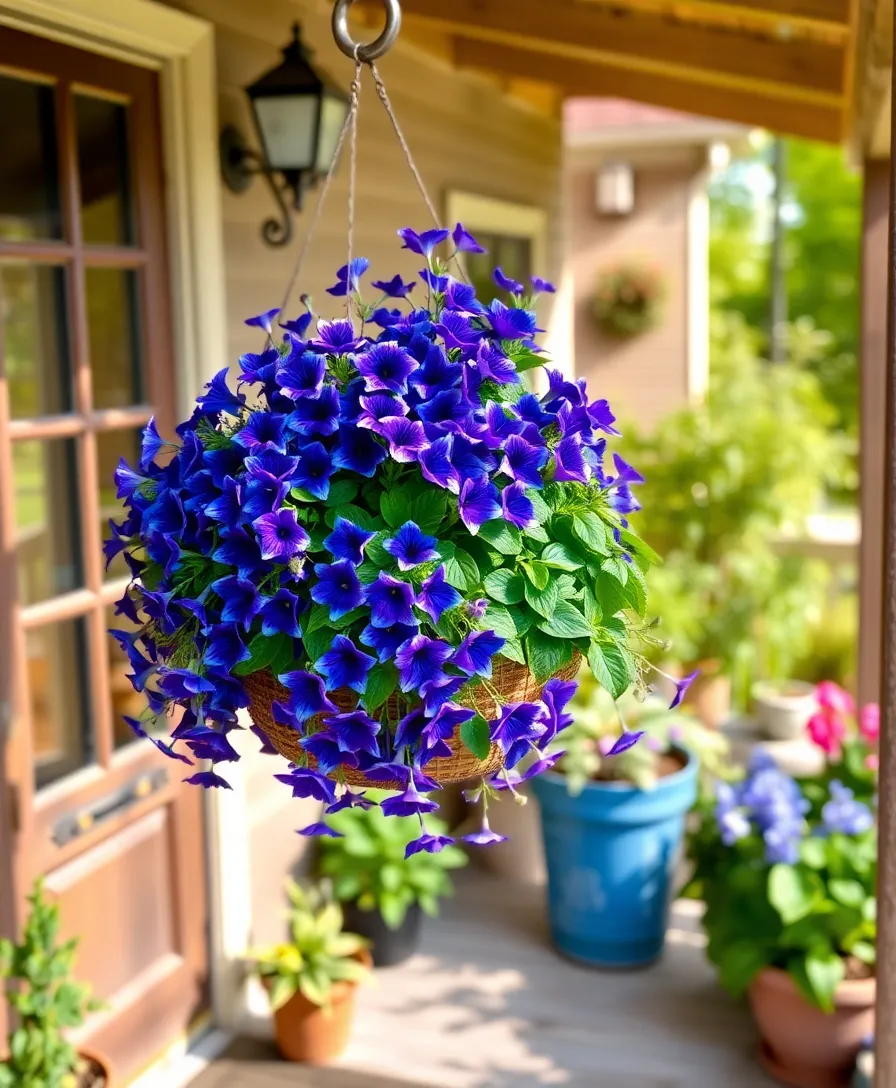 21 Stunning Hanging Plants for Your Outdoor Front Porch (You'll Wish You Knew #7 Sooner!) - 10. Lobelia