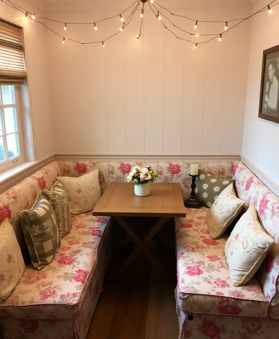 21 Whimsical Cottagecore Dining Rooms That'll Transport You to a Cozy Countryside! 5 21 Whimsical Cottagecore Dining Rooms That'll Transport You to a Cozy Countryside! - 2. Cozy Corner Nook
