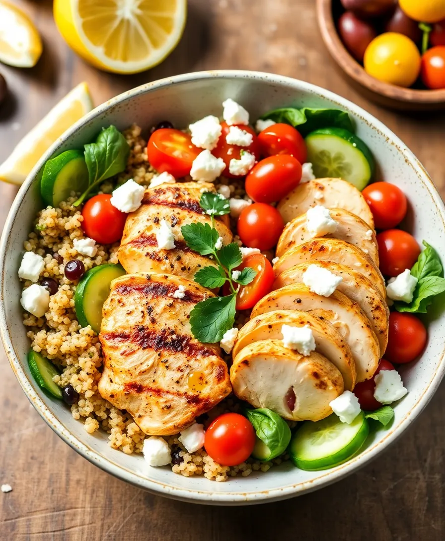 21 Freezer-Friendly Meal Prep Ideas That Will Change Your Dinner Game Forever! 22 21 Freezer-Friendly Meal Prep Ideas That Will Change Your Dinner Game Forever! - 19. Greek Chicken Bowls