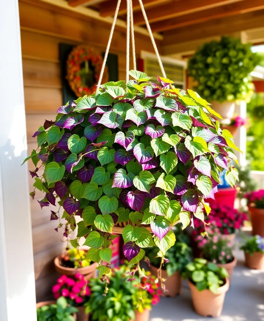 21 Stunning Hanging Plants for Your Outdoor Front Porch (You'll Wish You Knew #7 Sooner!) - 16. Sweet Potato Vine