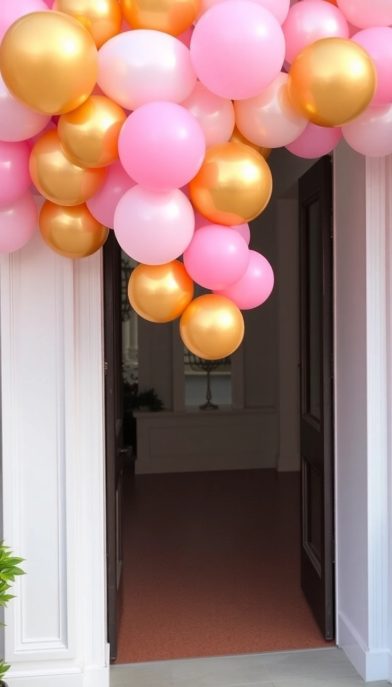 21 Brilliant DIY Birthday Decorations That Will Wow Your Guests 4 21 Brilliant DIY Birthday Decorations That Will Wow Your Guests (You Won't Believe #10!) - 1. Balloon Garland Extravaganza