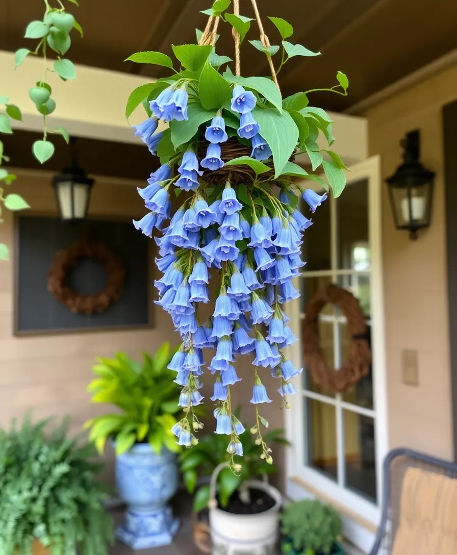 21 Stunning Hanging Plants for Your Outdoor Front Porch (You'll Wish You Knew #7 Sooner!) - 21. Bluebell Creeper