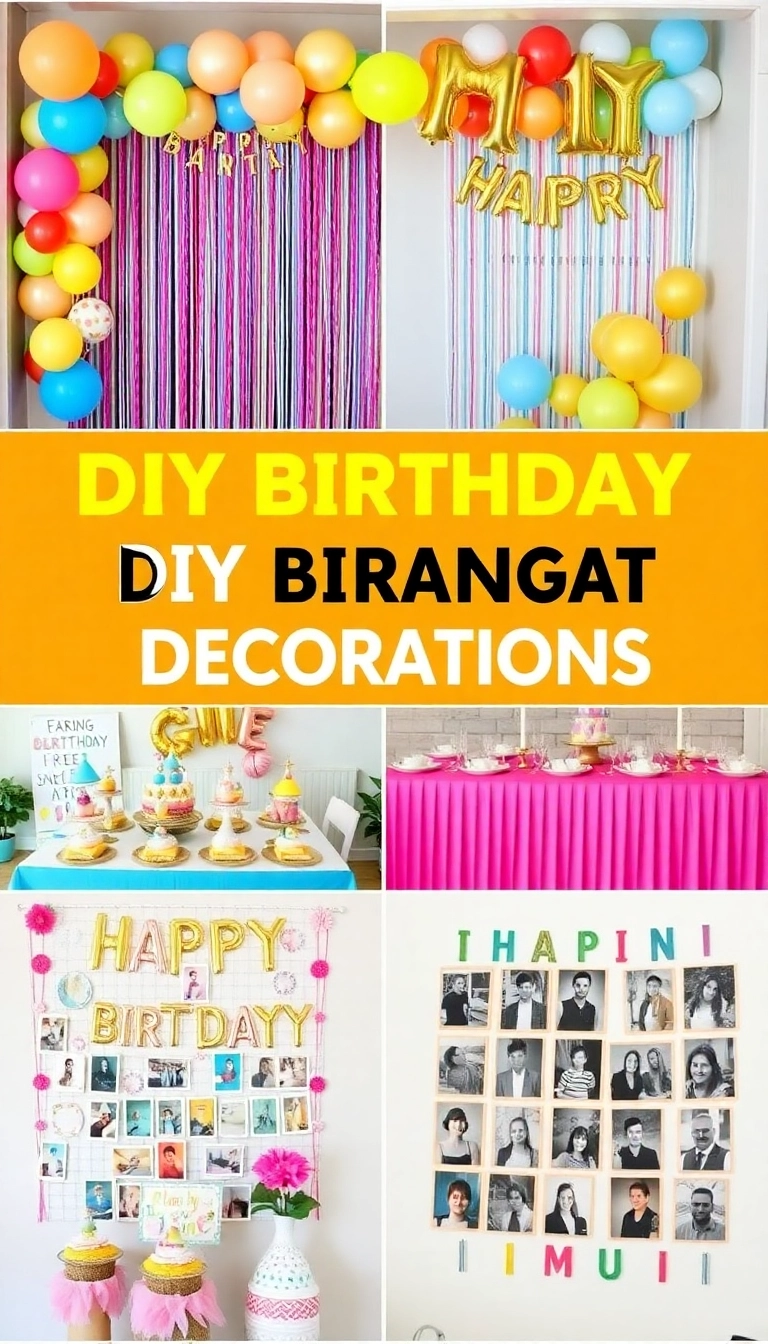 21 Brilliant DIY Birthday Decorations That Will Wow Your Guests 27 21 Brilliant DIY Birthday Decorations That Will Wow Your Guests (You Won't Believe #10!) - Conclusion