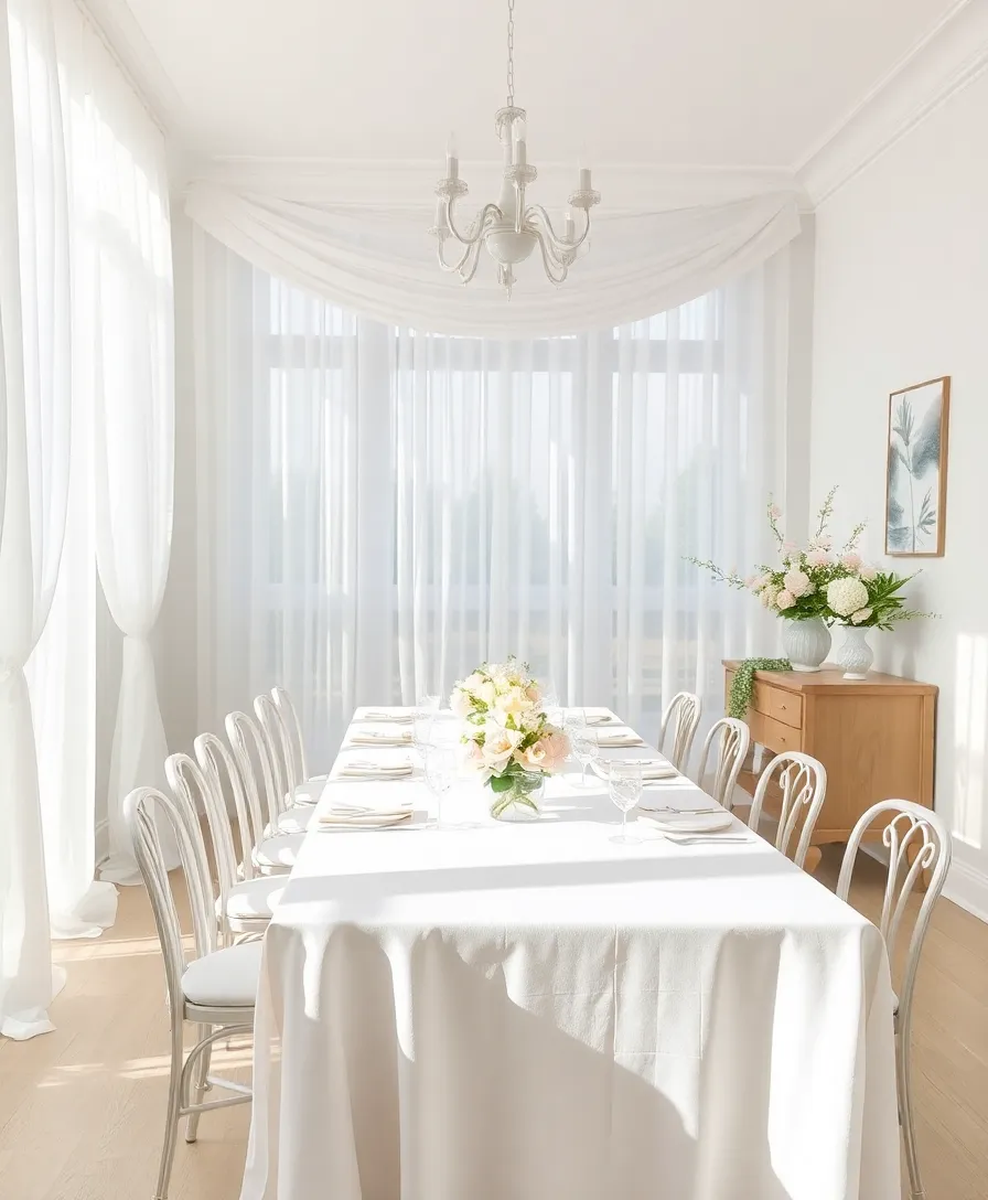 21 Whimsical Cottagecore Dining Rooms That'll Transport You to a Cozy Countryside! 14 21 Whimsical Cottagecore Dining Rooms That'll Transport You to a Cozy Countryside! - 11. Ethereal Lightness