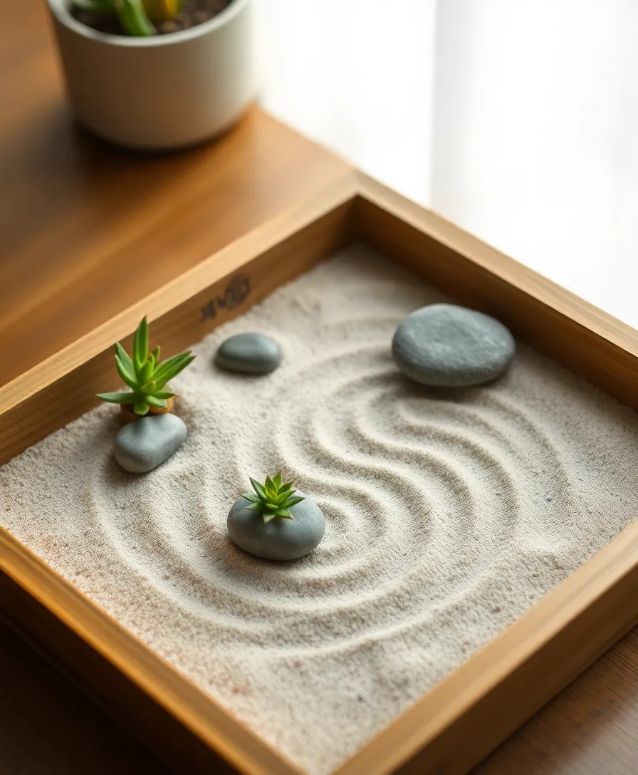 21 Budget-Friendly Small Garden Ideas That Will Transform Your Space! 15 21 Budget-Friendly Small Garden Ideas That Will Transform Your Space! - 12. Miniature Zen Garden