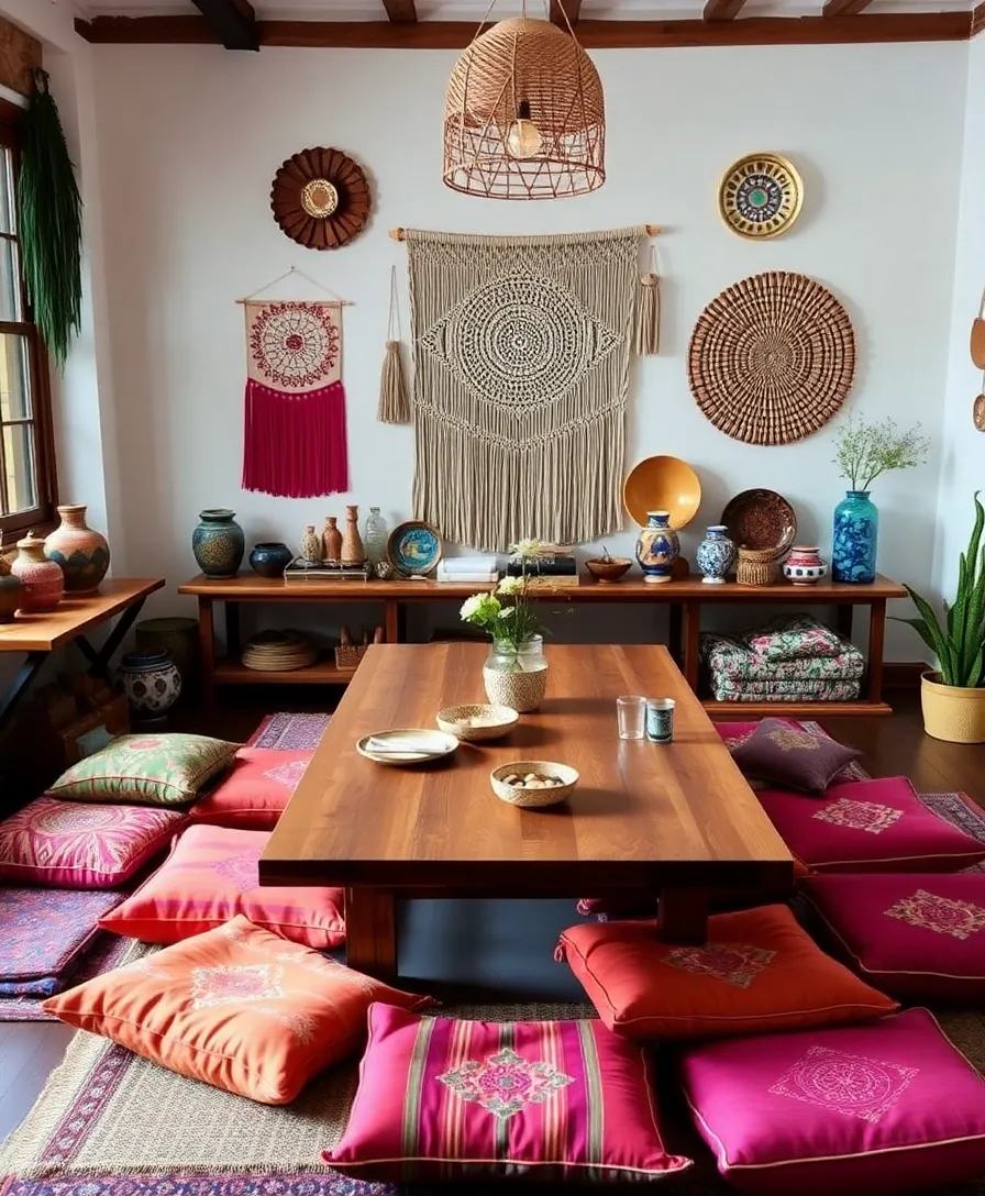 21 Whimsical Cottagecore Dining Rooms That'll Transport You to a Cozy Countryside! 13 21 Whimsical Cottagecore Dining Rooms That'll Transport You to a Cozy Countryside! - 10. Bohemian Cottage