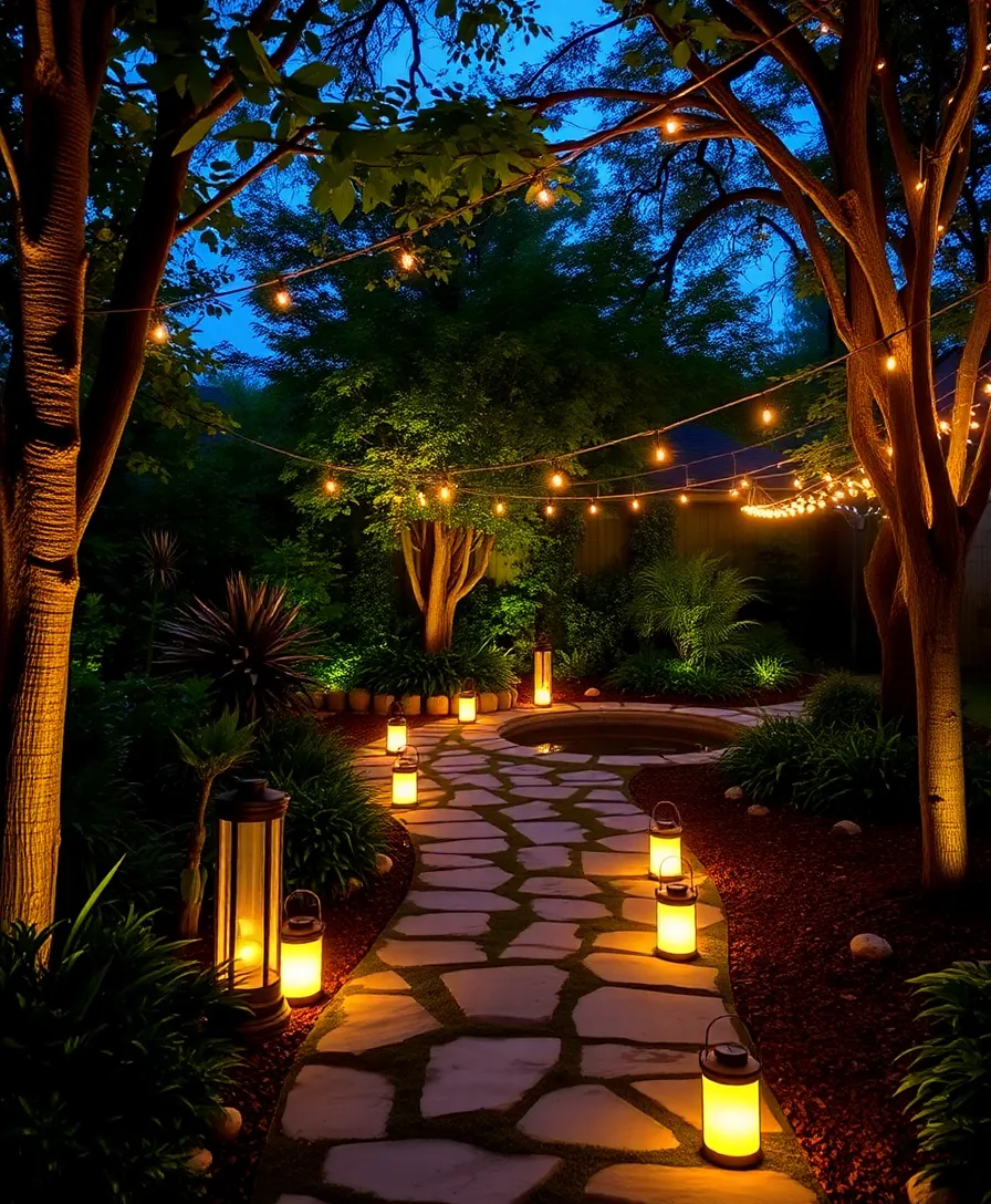 21 Inspiring Garden Zen Ideas for a Peaceful Retreat (Transform Your Backyard into a Sanctuary!) 15 21 Inspiring Garden Zen Ideas for a Peaceful Retreat - 12. Outdoor Lighting