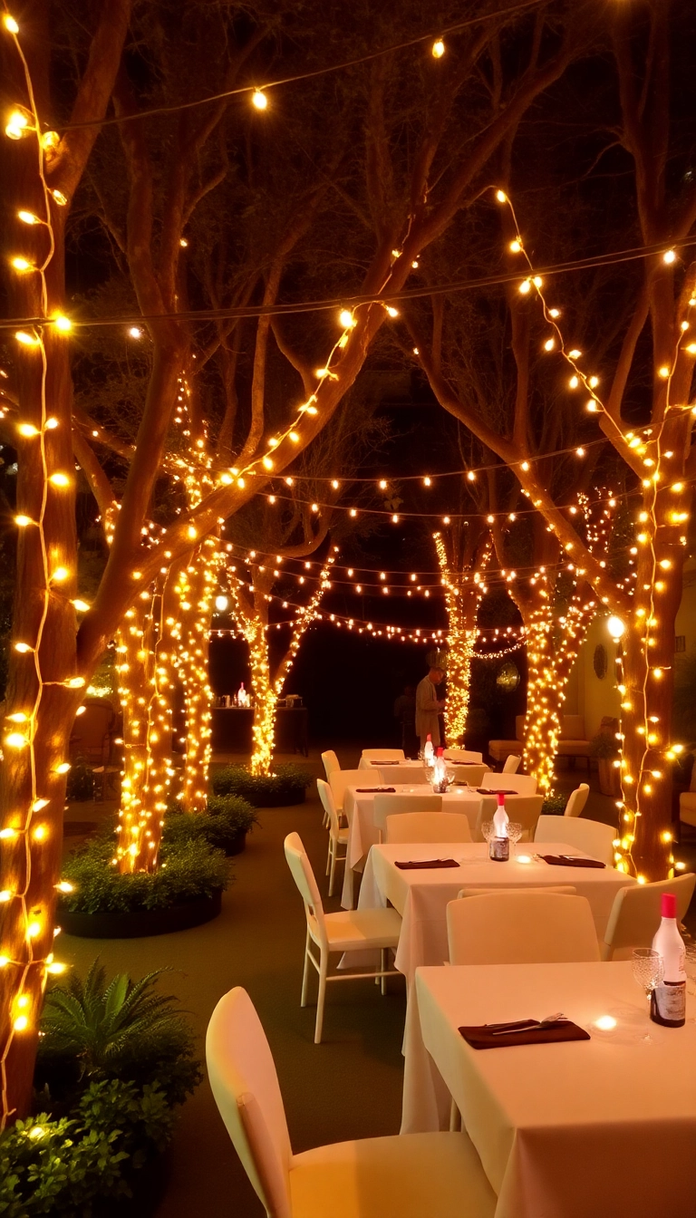21 Brilliant DIY Birthday Decorations That Will Wow Your Guests 15 21 Brilliant DIY Birthday Decorations That Will Wow Your Guests (You Won't Believe #10!) - 12. String Light Decorations