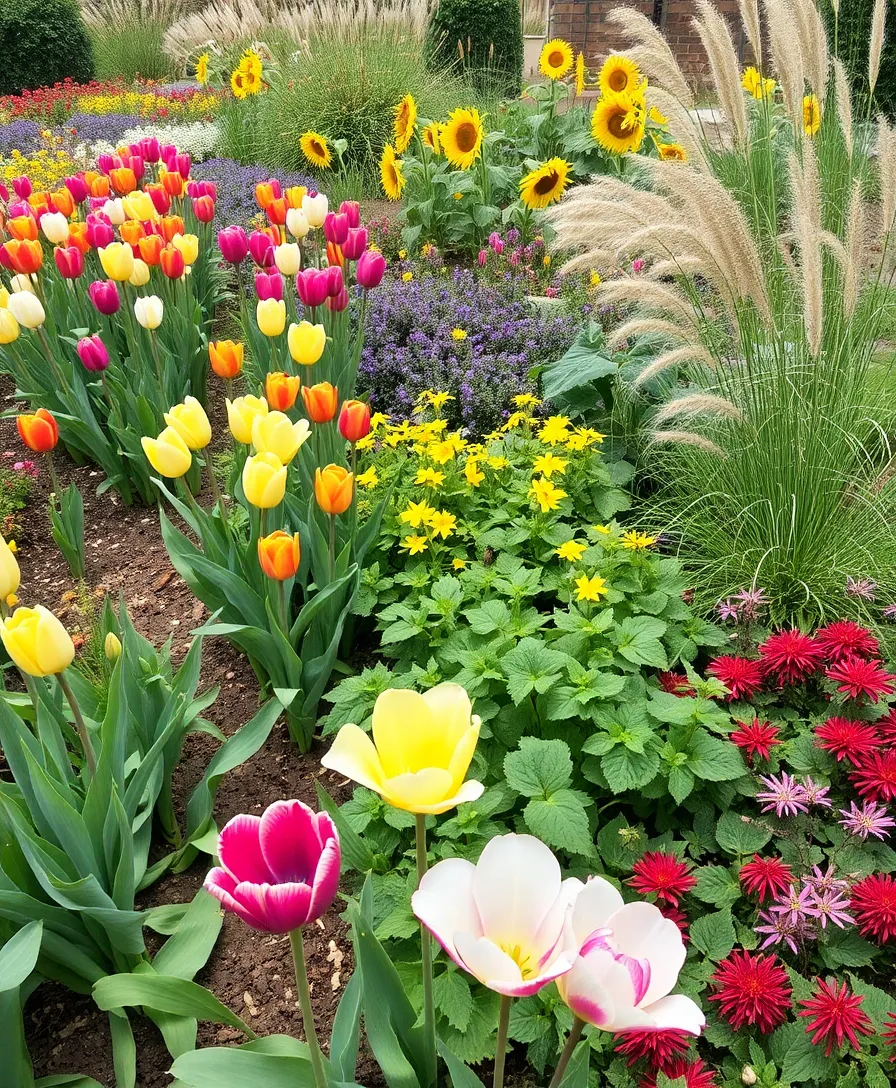 21 Inspiring Garden Zen Ideas for a Peaceful Retreat (Transform Your Backyard into a Sanctuary!) 18 21 Inspiring Garden Zen Ideas for a Peaceful Retreat - 15. Seasonal Blooms