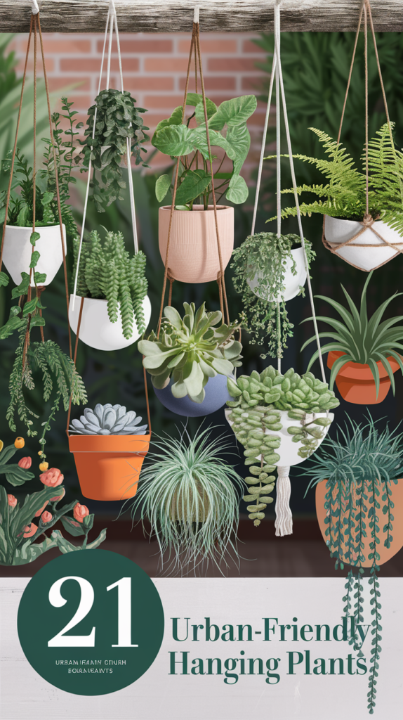 21 Urban-Friendly Hanging Plants to Beautify Your Front Porch 2