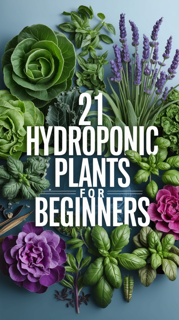 21 Hydroponic Plants for Beginners 1