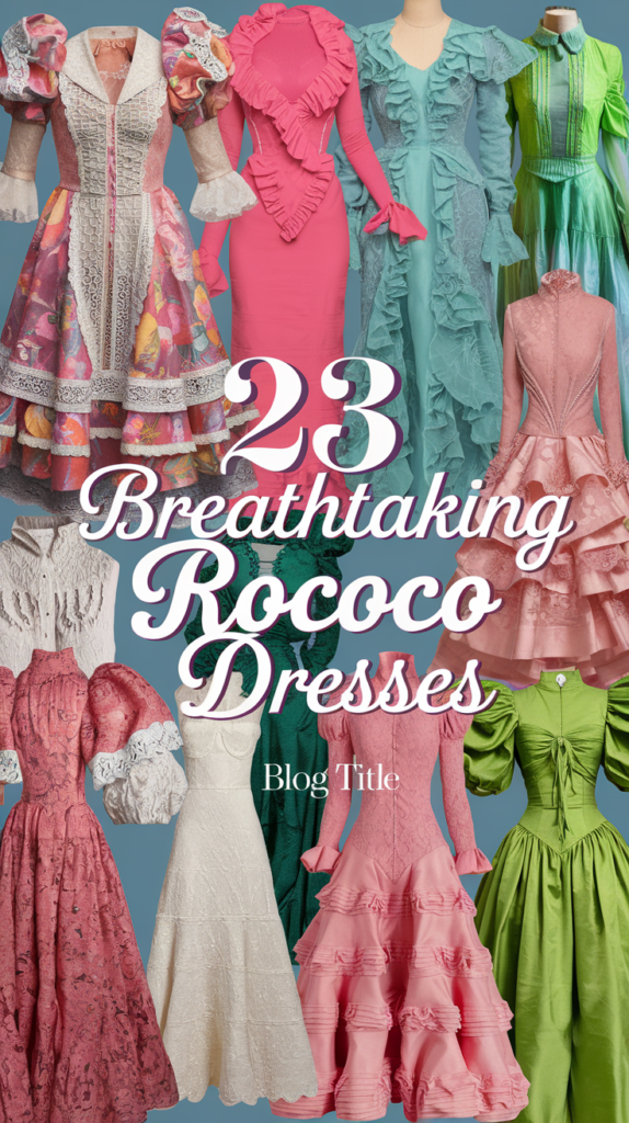 23 Breathtaking Rococo Dresses for Your Next Photoshoot 6