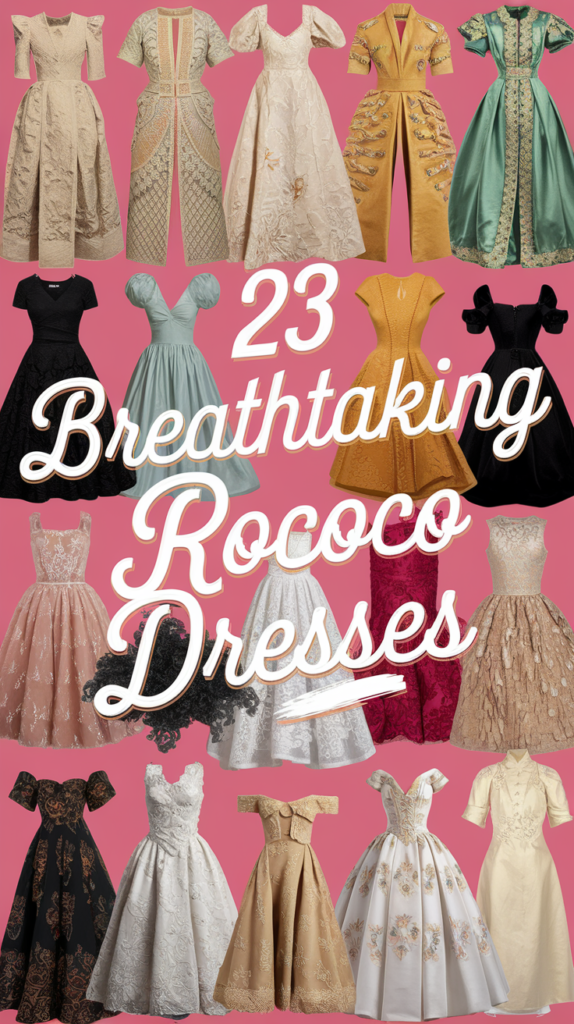 23 Breathtaking Rococo Dresses for Your Next Photoshoot 5