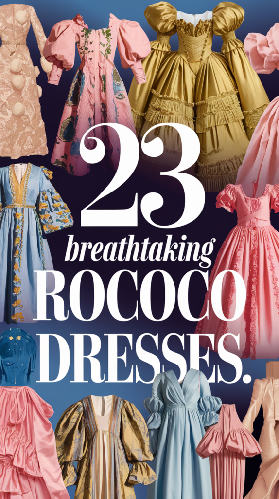 23 Breathtaking Rococo Dresses for Your Next Photoshoot 1
