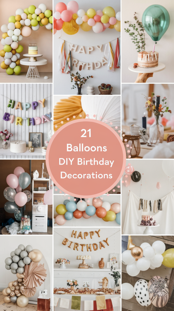 21 Brilliant DIY Birthday Decorations That Will Wow Your Guests 26