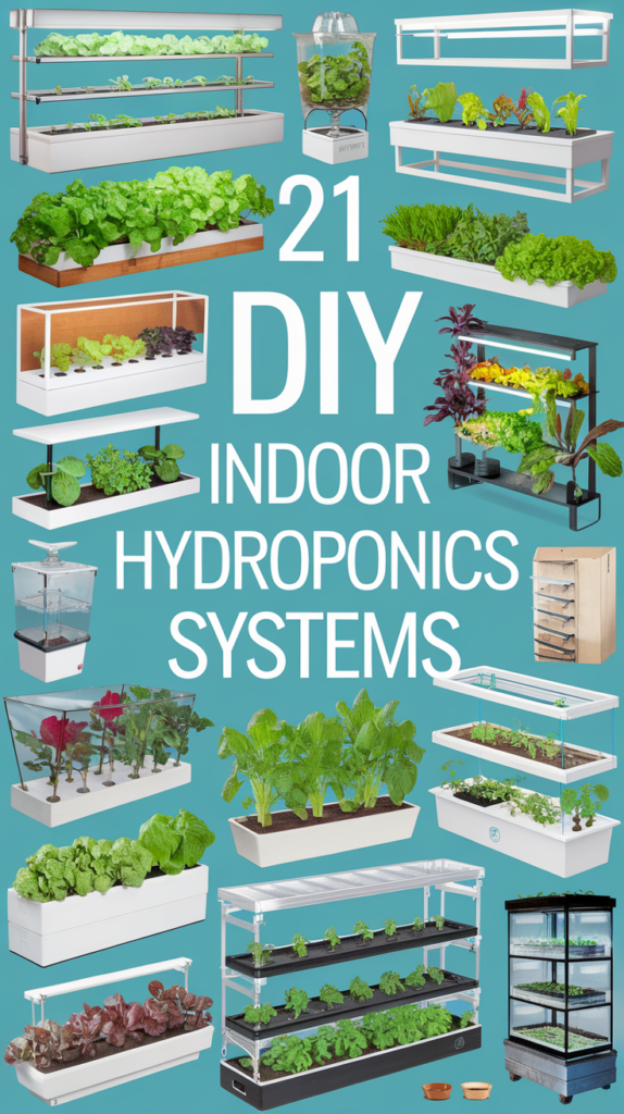 21 DIY Indoor Hydroponics Systems That Will Change Your Home Gardening Game Forever! 3