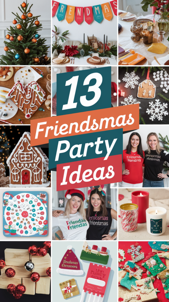 21 Friendsmas Party Ideas to Celebrate with Friends 25