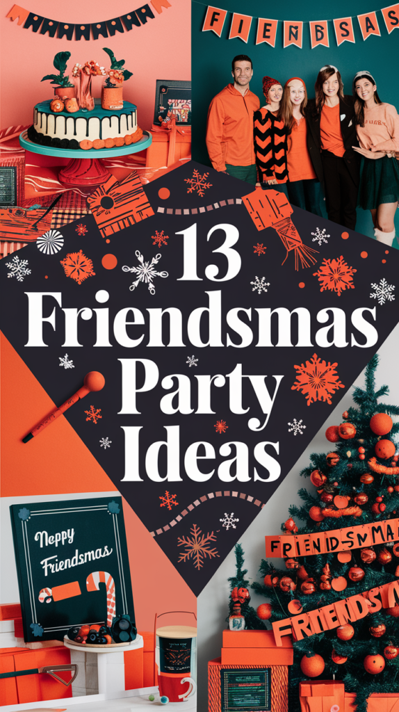 21 Friendsmas Party Ideas to Celebrate with Friends 2