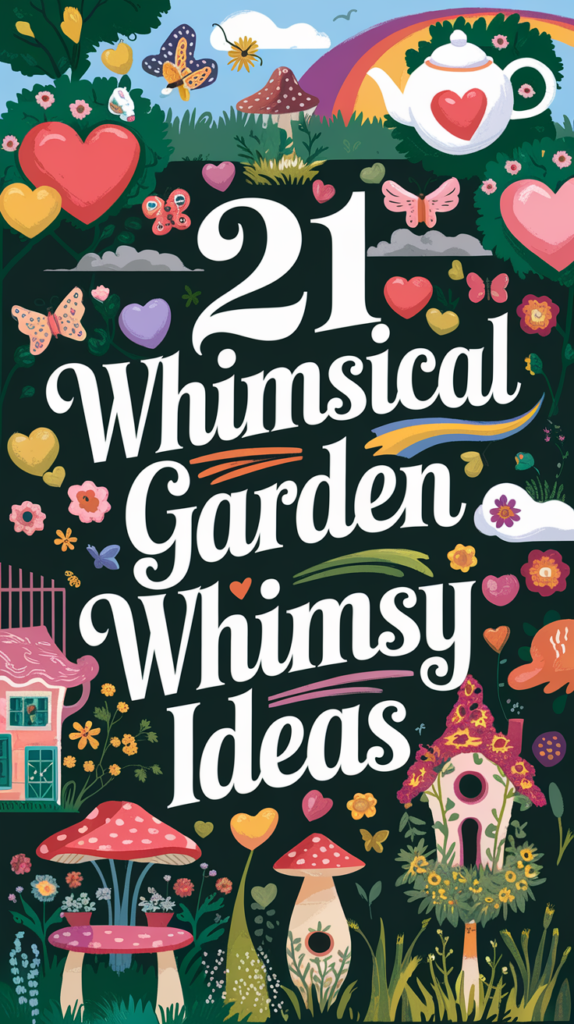 21 Whimsical Garden Whimsy Ideas That Will Spark Joy 3