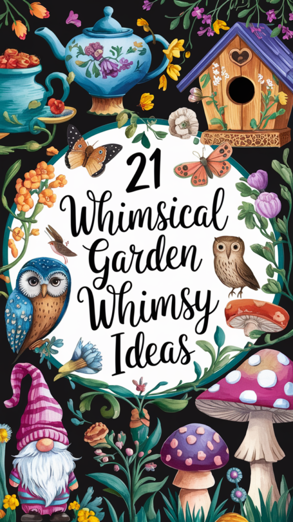 21 Whimsical Garden Whimsy Ideas That Will Spark Joy 2