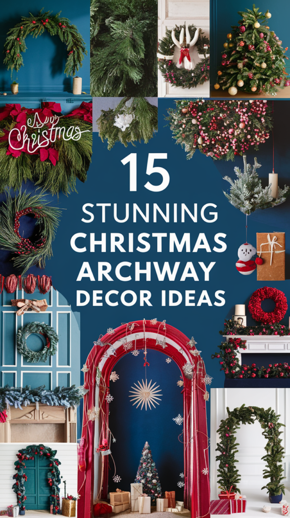 21 Stunning Christmas Archway Decor Ideas to Transform Your Indoor Space 2