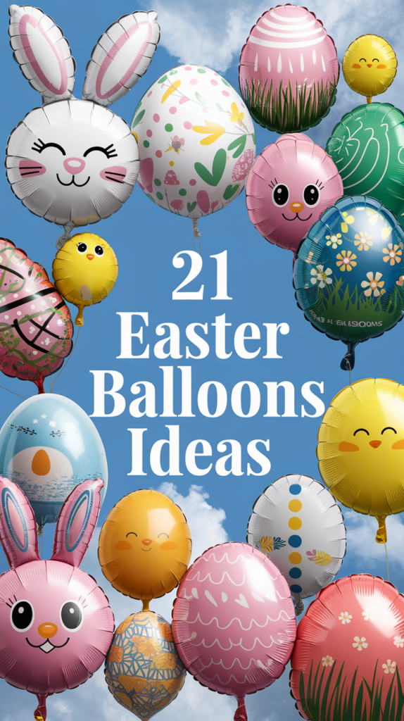 21 Easter Balloons to Transform Your Home into a Whimsical Wonderland! 3